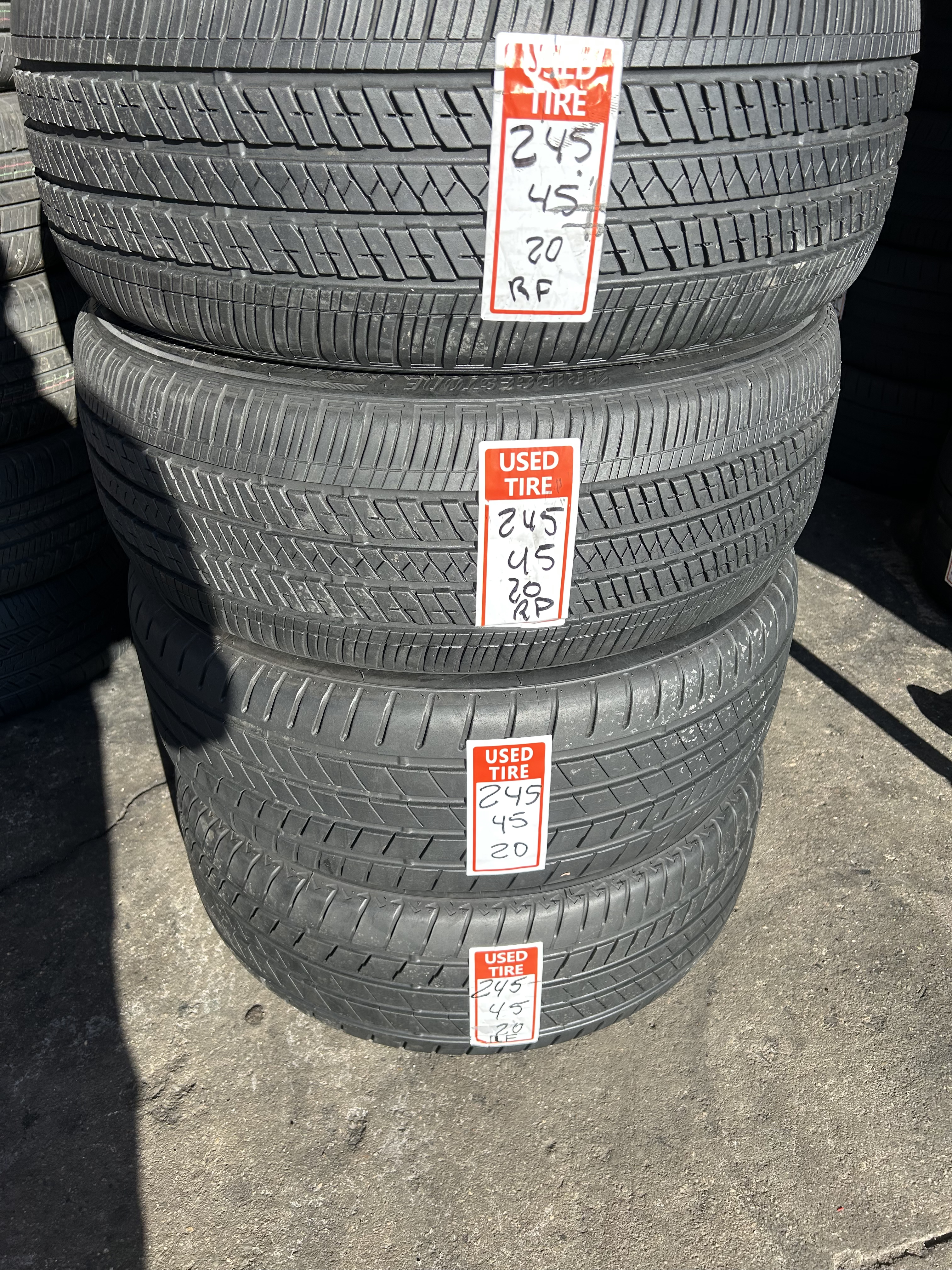 245/45/20 Tires
